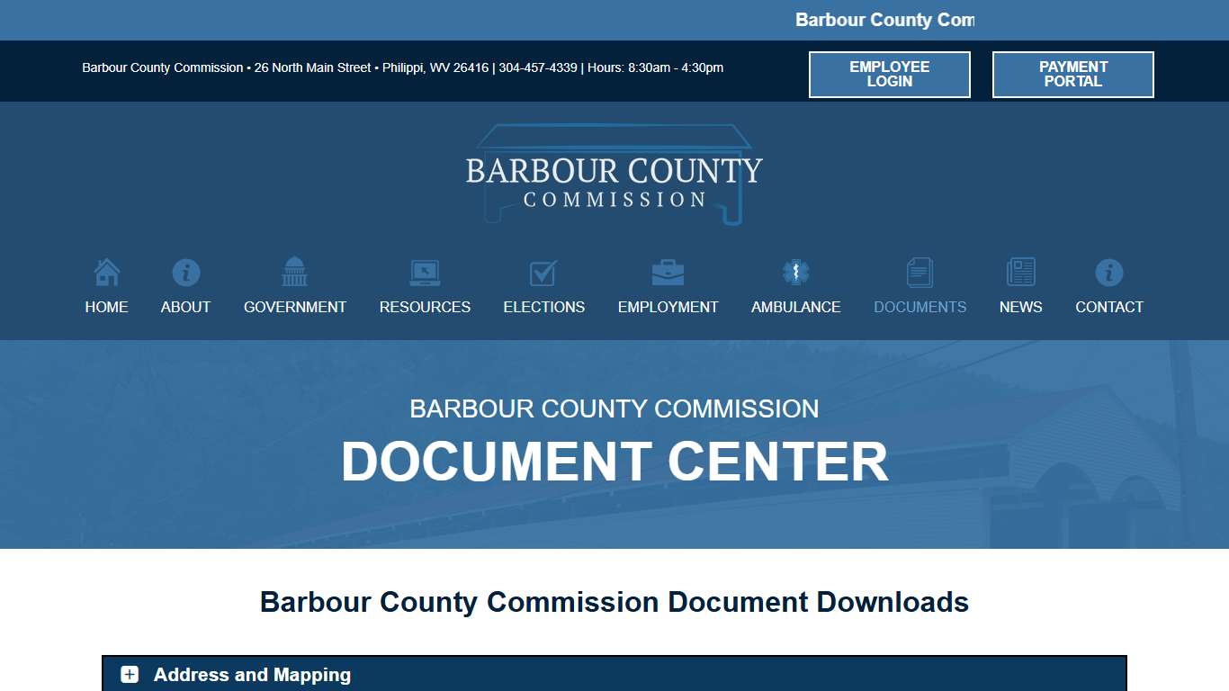 Barbour County Document Center | Barbour County Commission